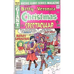 1977 ARCHIE GIANT SERIES MAGAZINE #465 CHRISTMAS SPECTACULAR Z2360